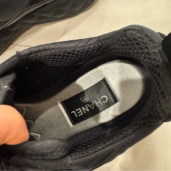 Chanel black sneakers - size 39 - Picture 6 of 11